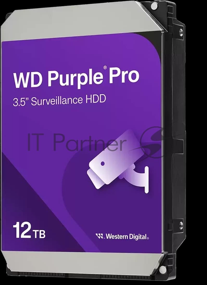 Жесткий диск 12 TB WD WD122PURP Purple Pro 3.5", SATA3, 6Gb/s, 7200 RPM, 256Mb