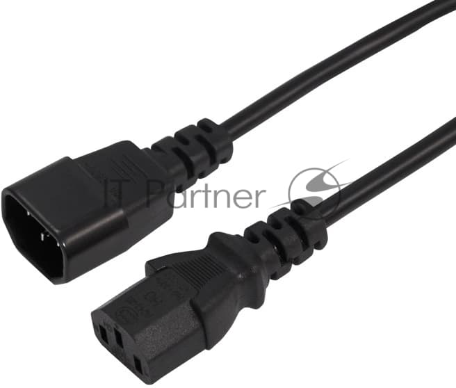 Rexant (04-2723) Шнур сетевой IEC 320 C13 – IEC 320 C14 3x0,75мм?, длина 1,8м