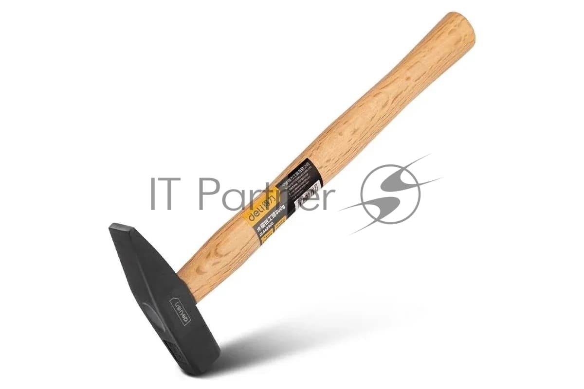 Слесарный молоток Deli DL442300 300 гр, деревянная рукоять