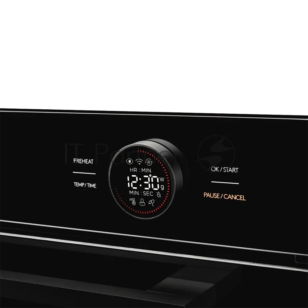 Встраиваемый духовой шкаф Kuppersberg HT 612 Black ШхВхГ: 59.5х59.6х56.5 см, 72 л, А+, гидролизная очистка, черный