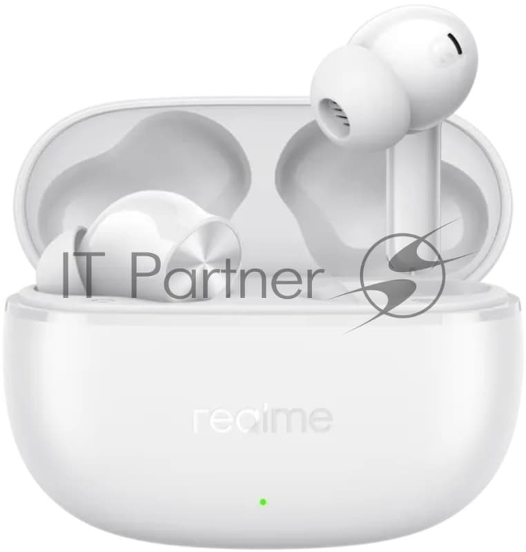 Наушники TWS Realme Buds T200x белый, внутриканальные, Bluetooth, до 30 ч