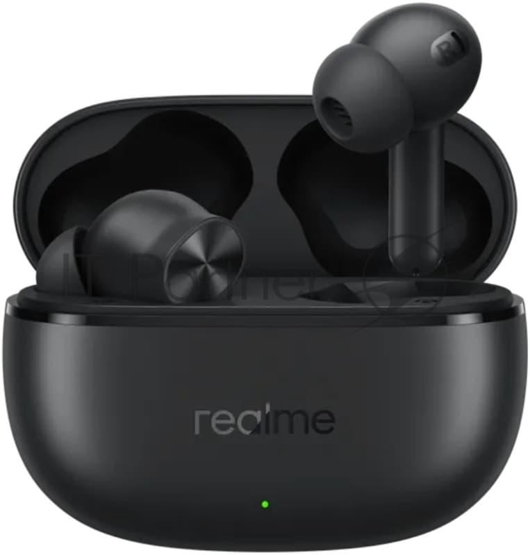 Наушники TWS Realme Buds T200x черный, внутриканальные, Bluetooth, до 30 ч