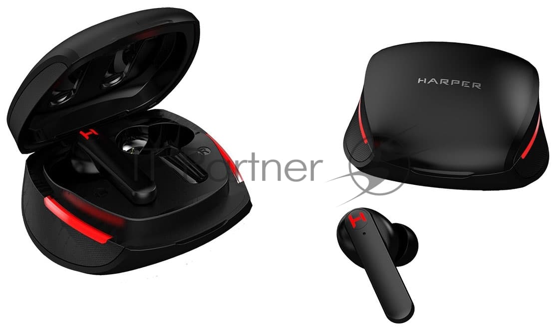 Наушники TWS Harper HB-575 черный, внутриканальные, Bluetooth, до 15 ч
