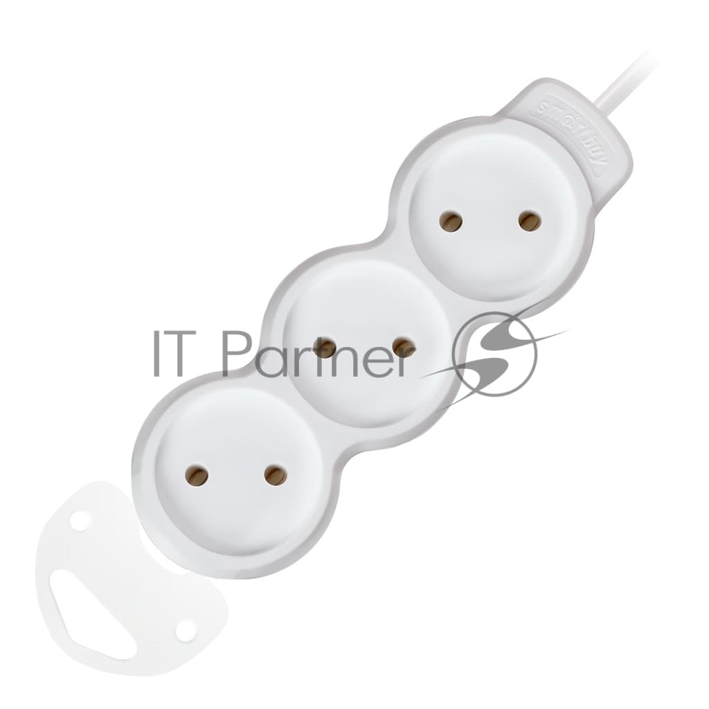 Удлинитель бытовой Smartbuy (SBE-10-3-07m-N) 3 гн х 7,0 м белый