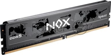 Оперативная память Apacer Nox, DDR5, 32Gb (2x16Gb), 6000MHz, CL40, DIMM, радиатор, черный