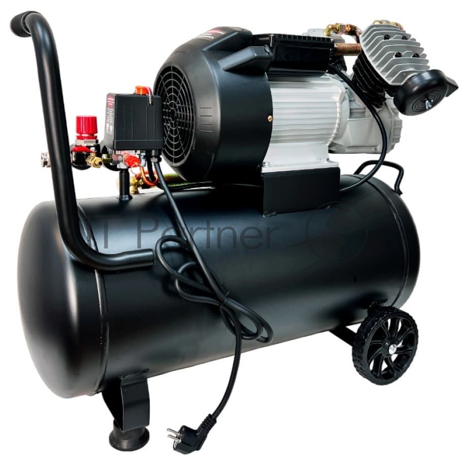 Kranz (KR-16-1153) Компрессор воздушный KR-2200/50, 2200Вт, 400 л/мин, 50л