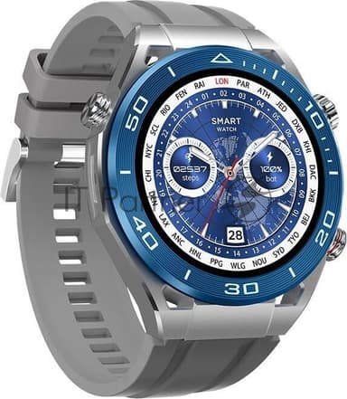 Умные часы HOCO (6942007603072) Y16 1.39 Silver