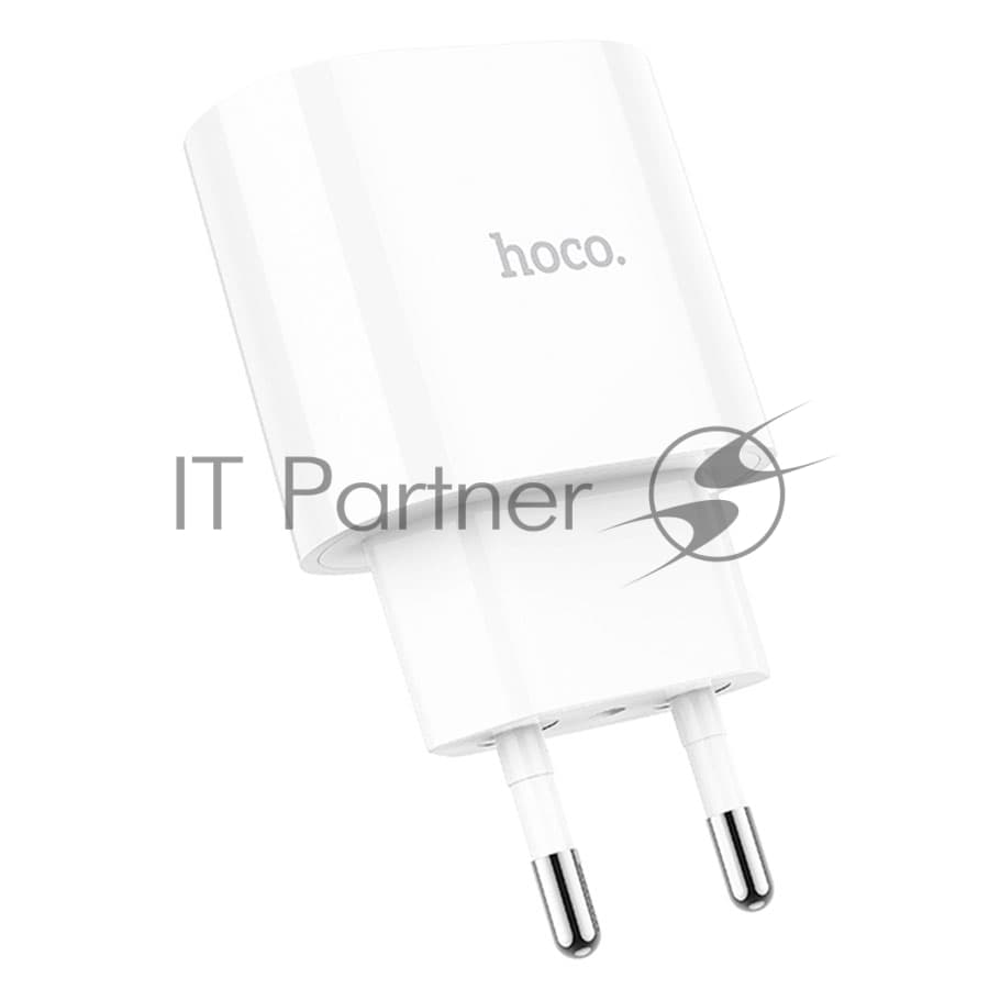 Сетевое зарядное устройство HOCO (6931474757319) C95A Lineal PD 20W+QC3.0 (белый)