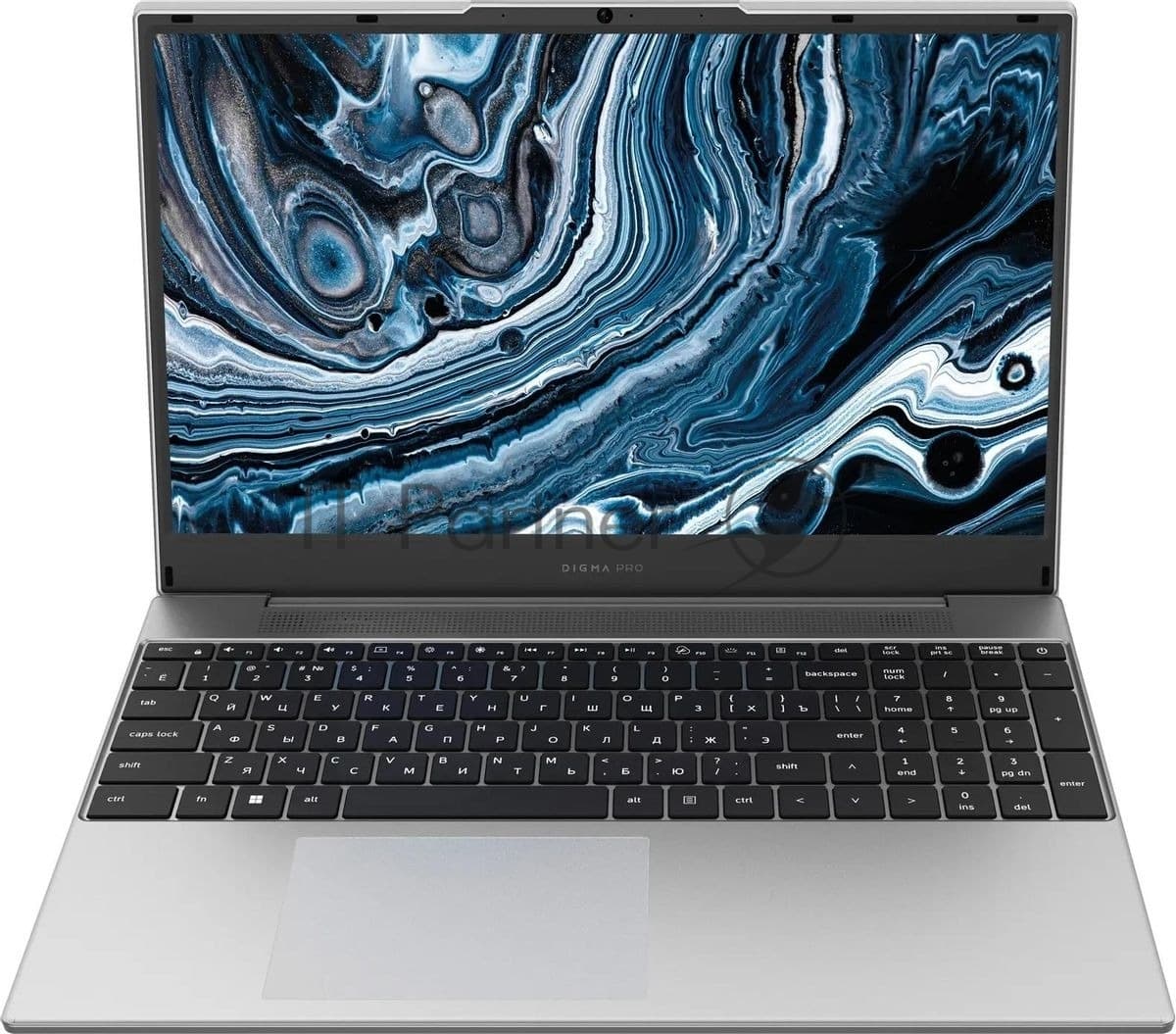 Ноутбук Digma Pro Breve Ryzen 7 7730U/16Gb/SSD 512Gb/15.6"/IPS/FHD/W11Pro/silver/4500mA
