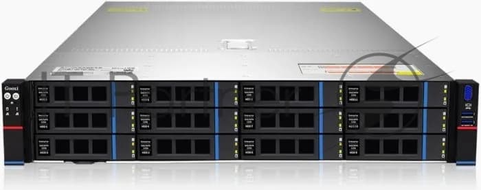 Серверная платформа Gooxi SR201-D12R-NV 2U, 2x Socket SP3