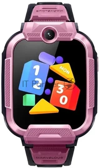 Детские умные часы Mibro Kids Z5, 1.69" TFT, 4G, Bluetooth, 2ATM/WR20, розовый