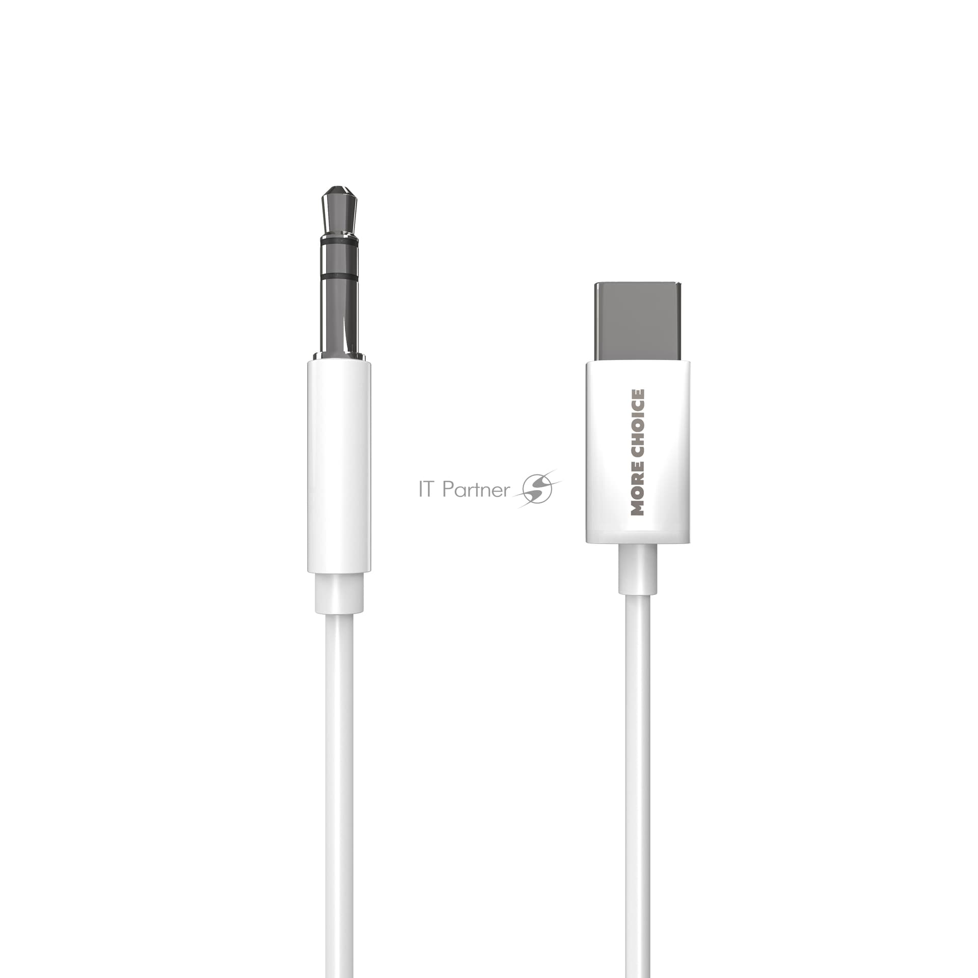 Кабель аудио MORE CHOICE (4610196406812) UK22a 2м белый