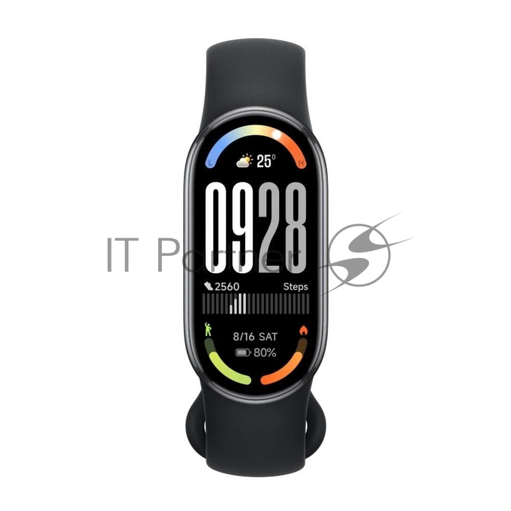 Фитнес-трекер Xiaomi Smart Band 10 TFT корп.:черный рем.:черный (BHR07PYGL)