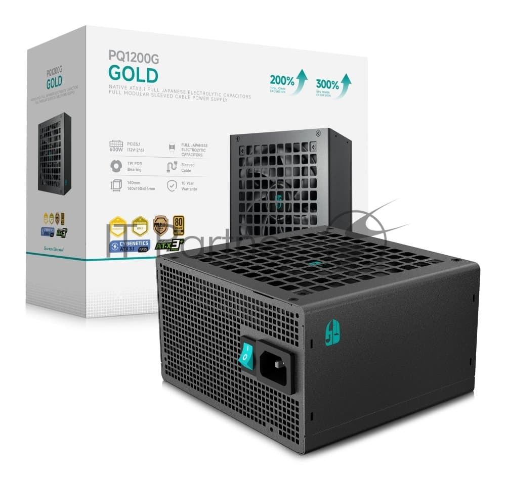 Deepcool PQ1200G Блок питания 1200Вт 80+ Gold ATX 3.1