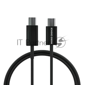 Сетевое зарядное устройство MORE CHOICE (4610196409912) NC60a черный - СЗУ 1USB-C 3.0A PD 20W быстрая зарядка для Type-C
