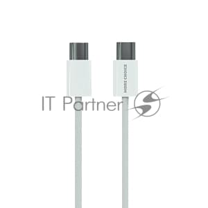 Кабель MORE CHOICE (4620202550392) K77a нейлон USB 3.0A PD 100W для Type-C Type-C 2м белый