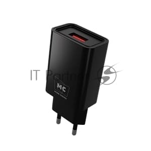 Сетевое зарядное устройство MORE CHOICE (4620202555687) NC07i СЗУ 1USB 2.0A, черный
