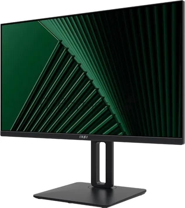 Монитор MSI PRO MP245PG 23.8" 16:9 FHD(1920x1080) IPS Flat,1ms(MPRT),1300:1,100M:1,300nits,178/178,HDMI 1.4,DP 1.2,VGA(D-Sub),Speaker,Tilt,Swivel,Height,Pivot,VESA,100Hz,Black,1y war-ty