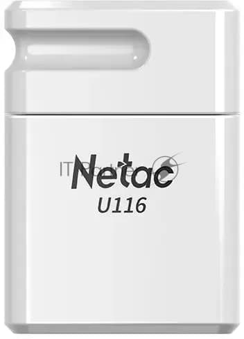 Флеш Диск Netac 16GB U116 NT03U116N-016G-32WH USB3.2 белый