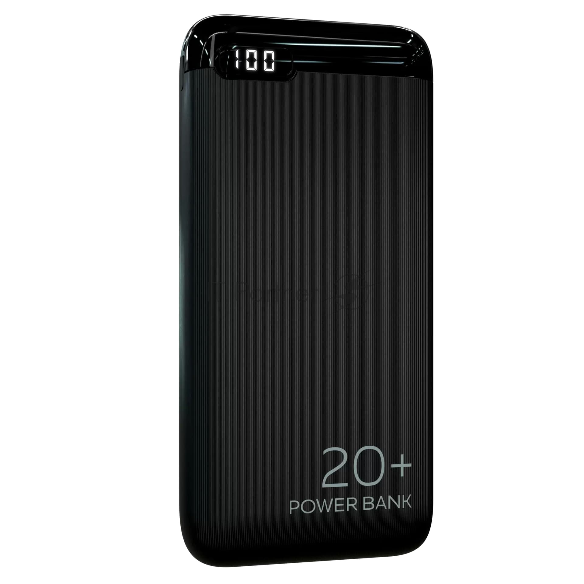 Портативный аккумулятор More choice (4620202550521) PB19-20 2USB 2.1A - 20000mAh черный