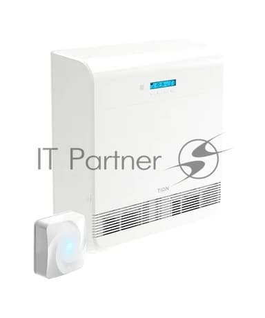 Бризер Tion O2 МАС белый, 40 м², фильтры F7+HEPA H11+угольный, подогрев воздуха, пульт ДУ, управление со смартфона