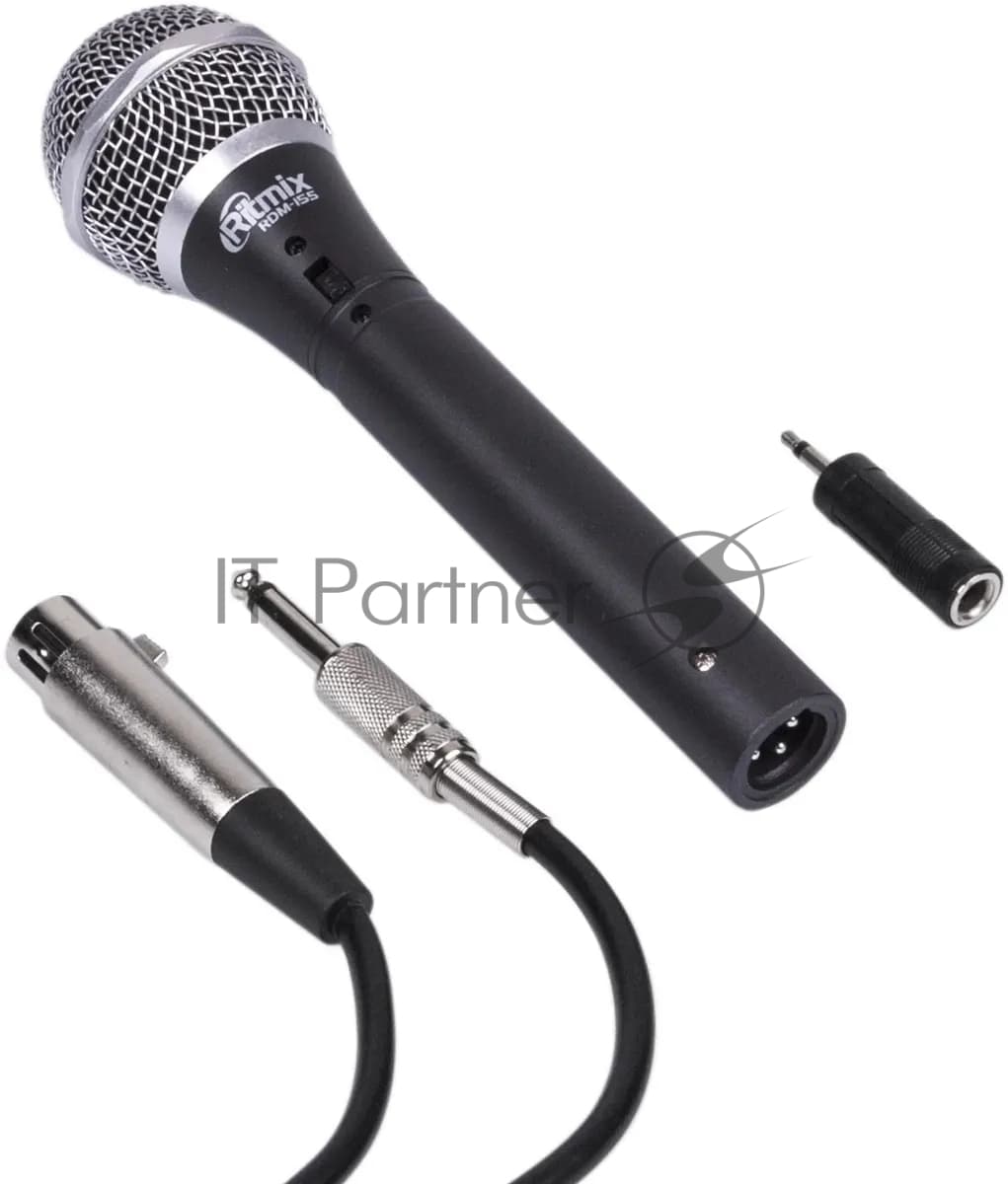 Микрофон Ritmix RDM-155 черный