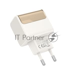 Сетевое зарядное устройство HOCO CS71A 1USB+1Type-C 3.0A PD20W+QC3.0 белый