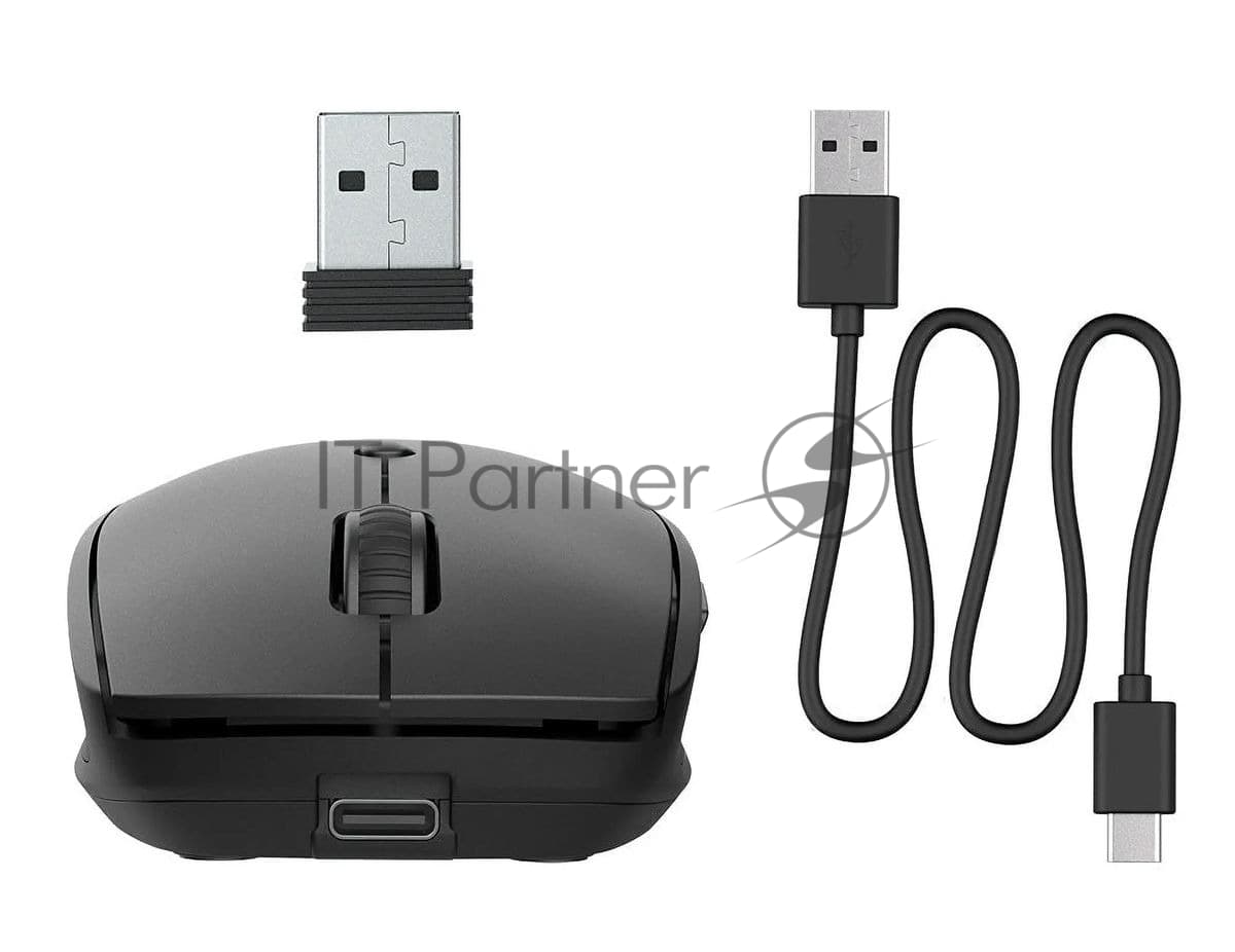 Беспроводная мышь Jlab Go Charge Mouse c функцией подзарядки, Link USB- A