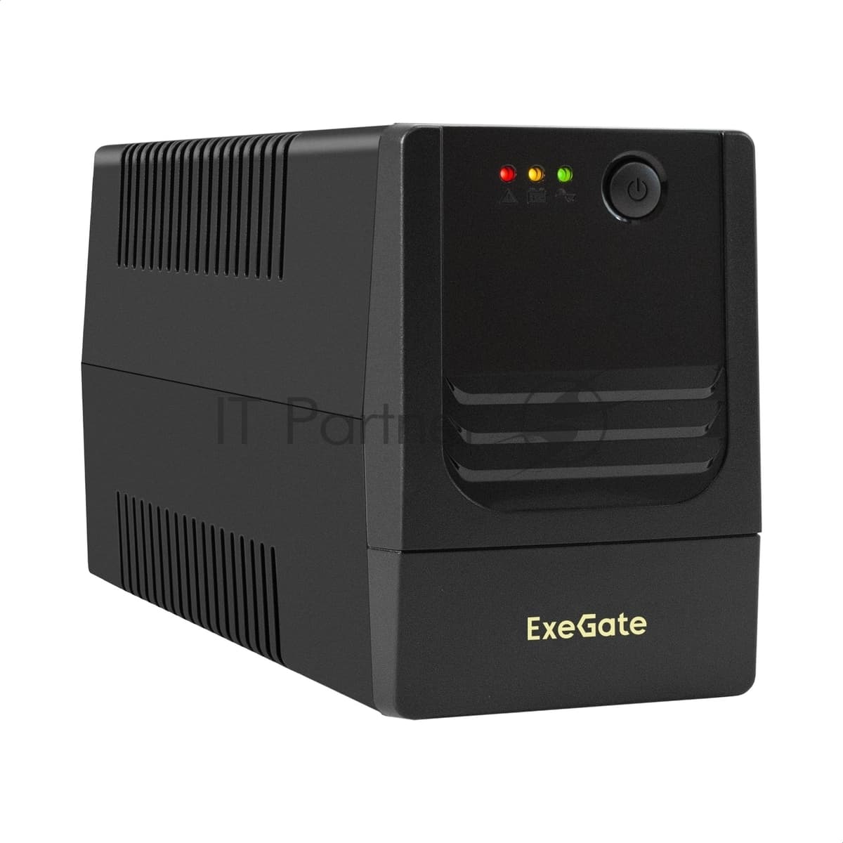 Источник бесперебойного питания ExeGate Power NB-850.LED.AVR.4C13 (850VA/510W, LED, AVR, 4*C13, батарея 12V 9Ah, черный)