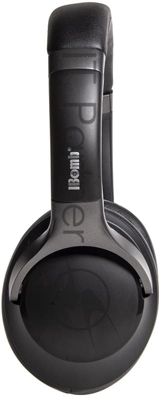 Беспроводные/проводные наушники IBOMB G1 черный, полноразмерные, Bluetooth + проводной, складная конструкция, до 20 ч
