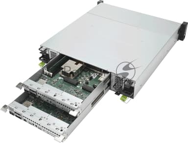 Серверная платформа ASUS VS320D-RS26-D1712106Z, 2U, Intel Xeon 64-bit 4-core, 4x DDR4 ECC DIMM, 26 x 2.5" SATA/SAS hsb, 1x 1GbE RJ45 LAN Port, 2x 12Gb/s SAS Wide Port, 1+1 850W