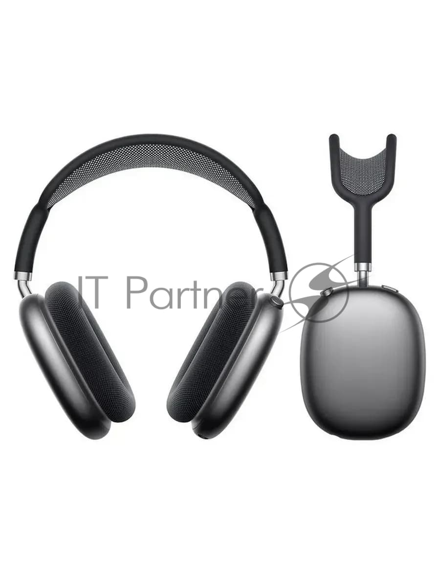 Беспроводные/проводные наушники Borofone BO35 серый космос, накладные, Bluetooth + проводной, до 45 ч