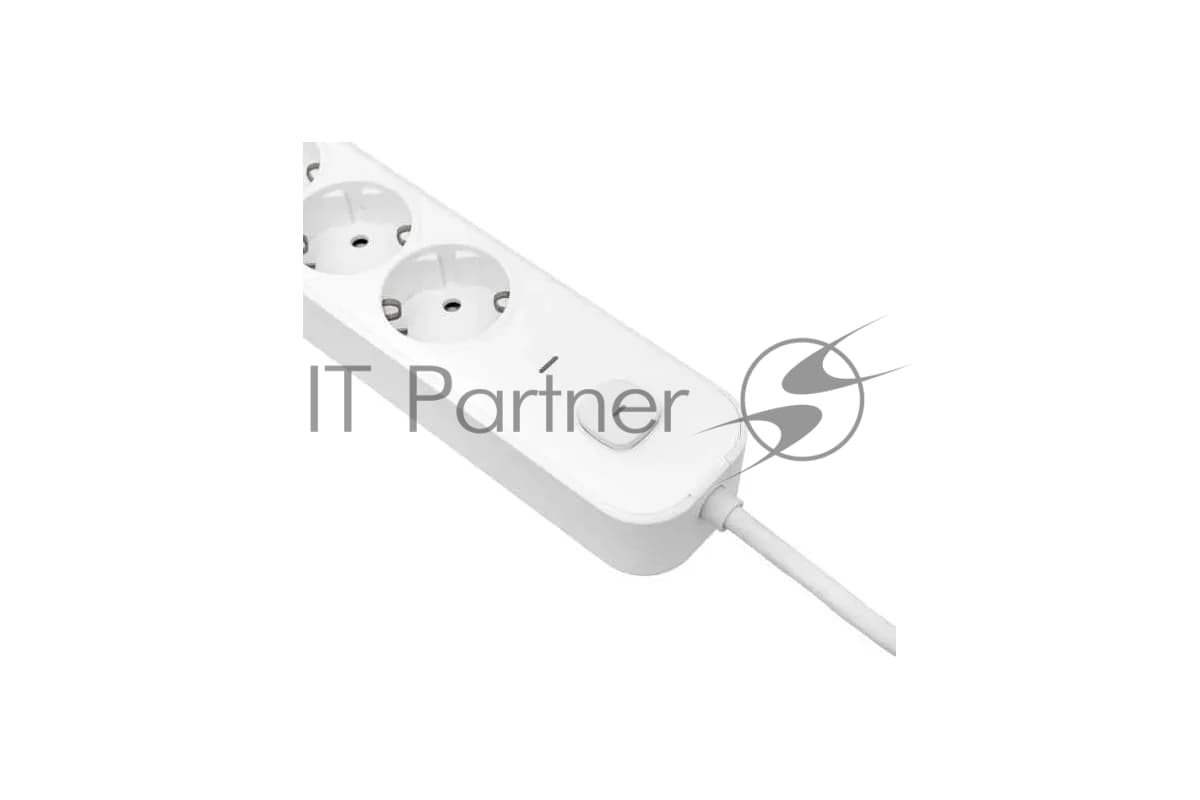 Удлинитель EKF UBA-LUX-515-TC 5х1.5 м IP20 2USB 2.4А+2type-C LUX 1.5 кв.мм