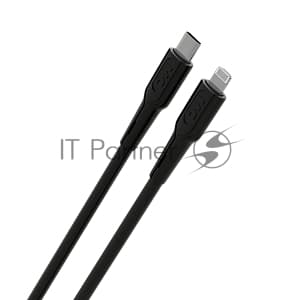 Кабель MORE CHOICE (4620202553249) K63ia 2м USB 3.0A PD 27W для Lightning ng 8-pin Type-C - 2м, черный
