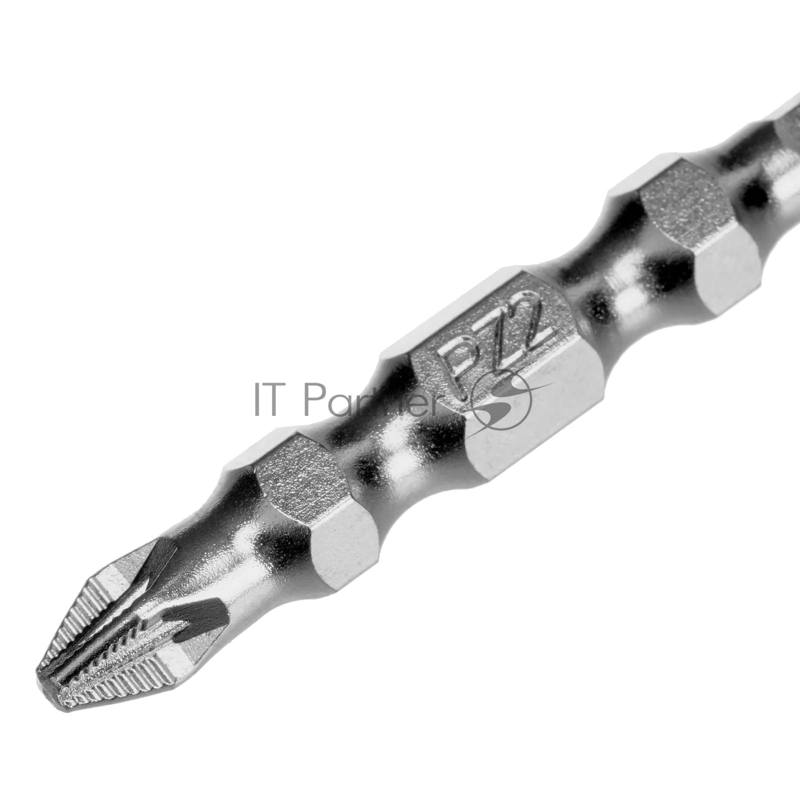 Набор бит двухстор. Gross PH2-T30х45мм, PZ2-H4х45мм, сталь S2, 2 шт.