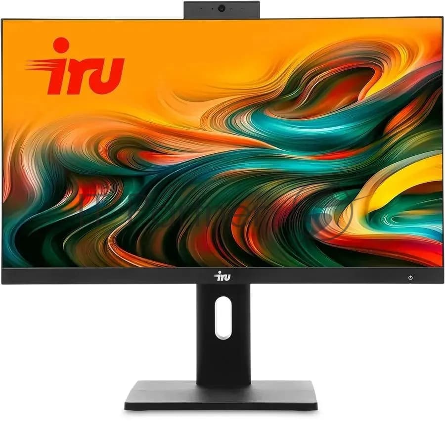 Моноблок IRU Tactio 23IP 23.8" Full HD i5 13400 (2.5) 16Gb SSD512Gb UHDG 730 без ОС WiFi BT 120W Cam черный 1920x1080 (RUS)