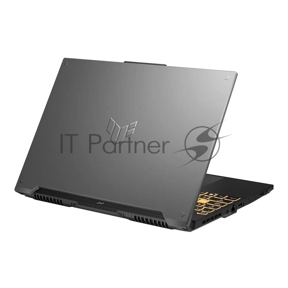 Ноутбук/ ASUS TUF A16 FA607NUG-RL161 16"(1920x1200 (матовый, 144Hz) IPS)/AMD Ryzen 7 7445HS(3.55Ghz)/16384Mb/512PCISSDGb/noDVD/Ext:nVidia GeForce RTX4050(6144Mb)/Cam/BT/WiFi/56WHr/war 1y/2.2kg/Mecha Gray/DOS