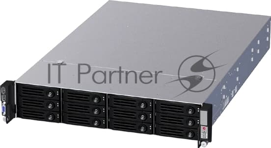 Серверный корпус Ablecom CS-R26-16P 2U chassis 12 swap trays & 12G BP, with 800WCRPS(1+1), 533мм depth with AC R53 Slide Rail