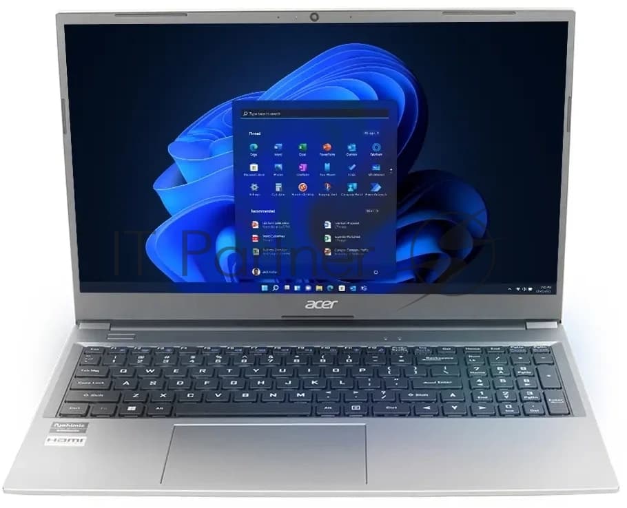 Ноутбук Acer Aspire Lite AL15-41/15.6"/IPS/AMD Ryzen 5 7430U/16Gb/512Gb SSD/AMD Radeon Graphics/noOS/серебристый/1.7kg