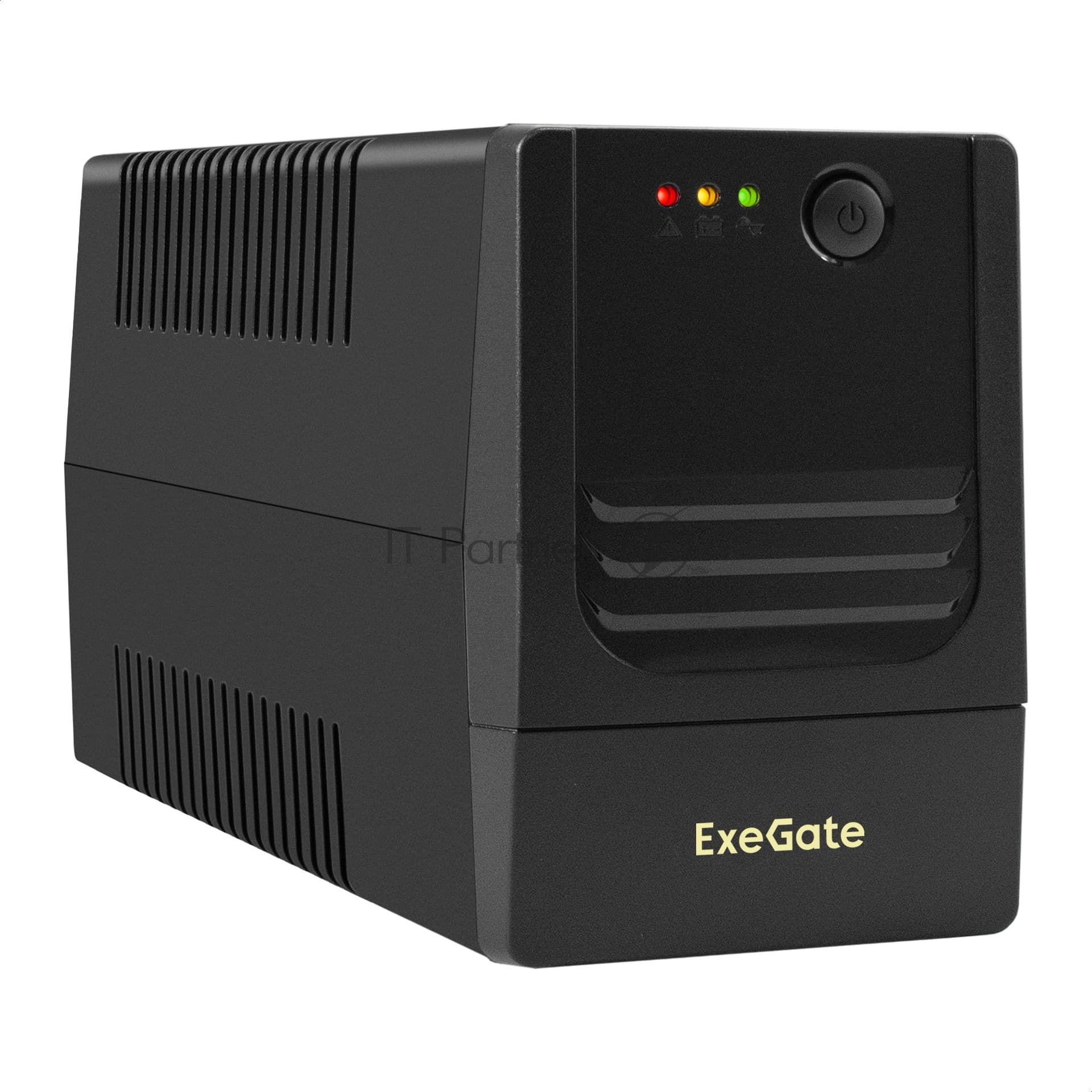 Источник бесперебойного питания ExeGate Power NB-600.LED.AVR.4C13 (600VA/360W, LED, AVR, 4*C13, батарея 12V 7.2Ah, Black)