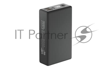 Портативный аккумулятор OLMIO QX-20, 20000mAh, 22.5W, QuickCharge3.0/PowerDelivery, LCD, графитовый