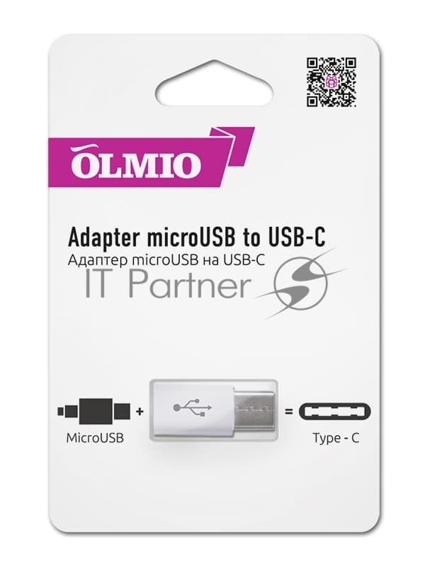 Адаптер microUSB to USB-C OLMIO