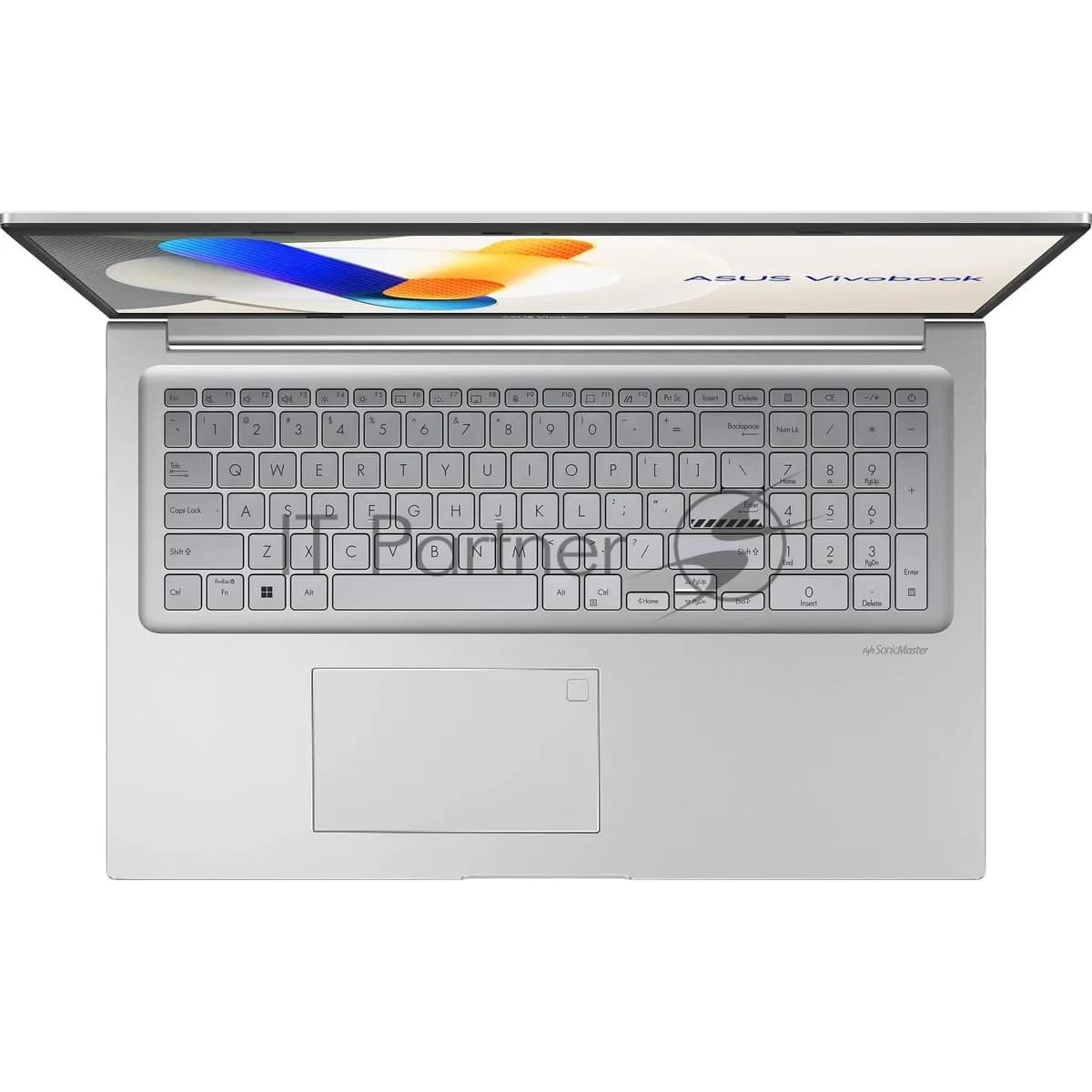Ноутбук Asus Vivobook 17 X1704VA-AU937 Core 7 150U 16Gb SSD 1Tb Intel Graphics 17.3" IPS FHD (1920x1080) без ОС silver WiFi BT Cam (90NB13X1-M00E10)