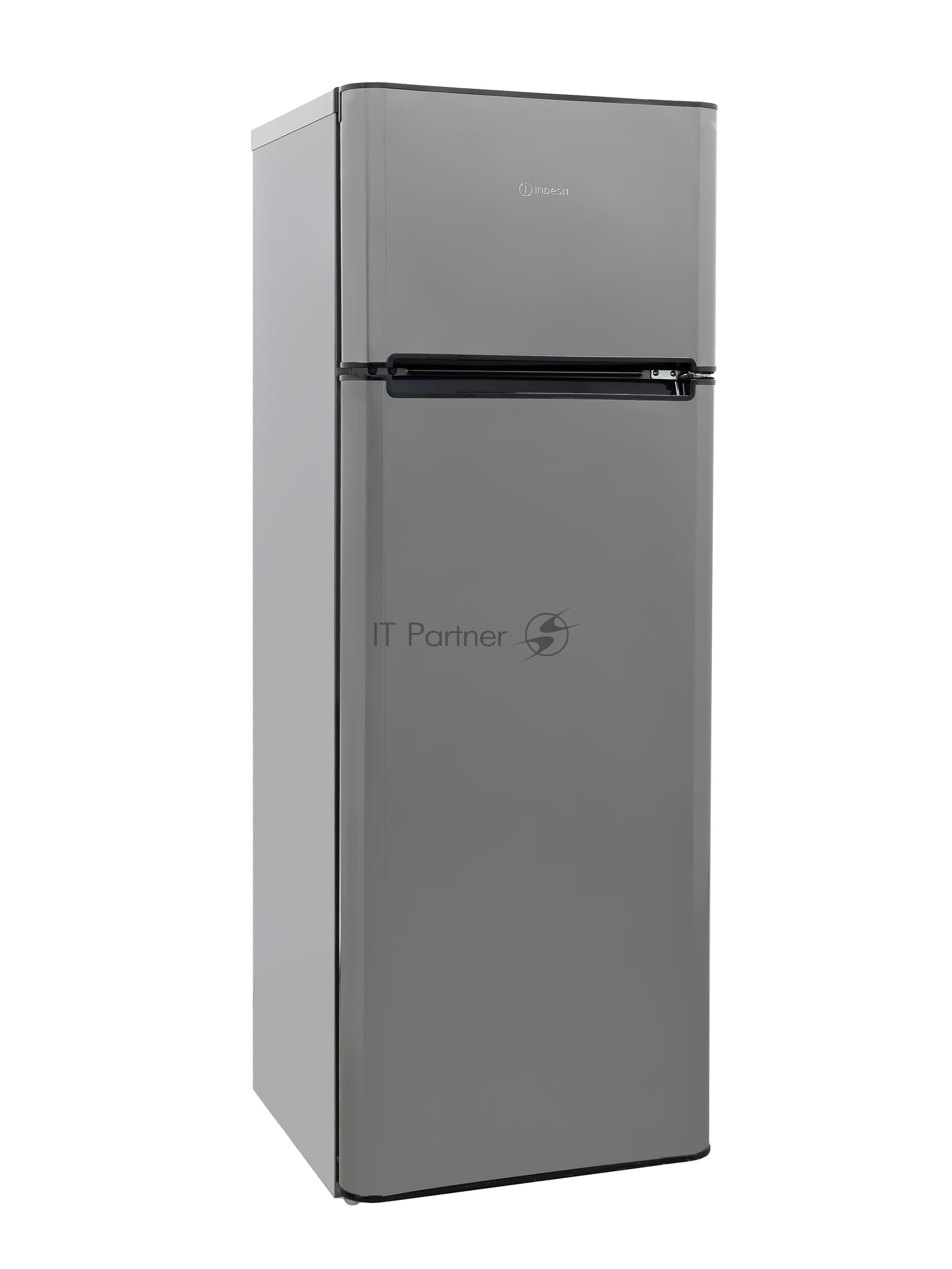 Холодильник Indesit TIA 16 NG серый/черный двухкамерный 245/51 л морозилка сверху, капельная система