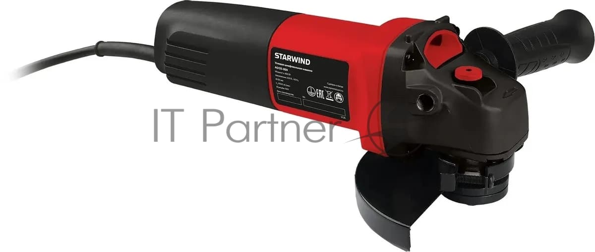 Угловая шлифовальная машина Starwind AG125-850 850Вт 11000об/мин рез.шпин.:M14 d=125мм
