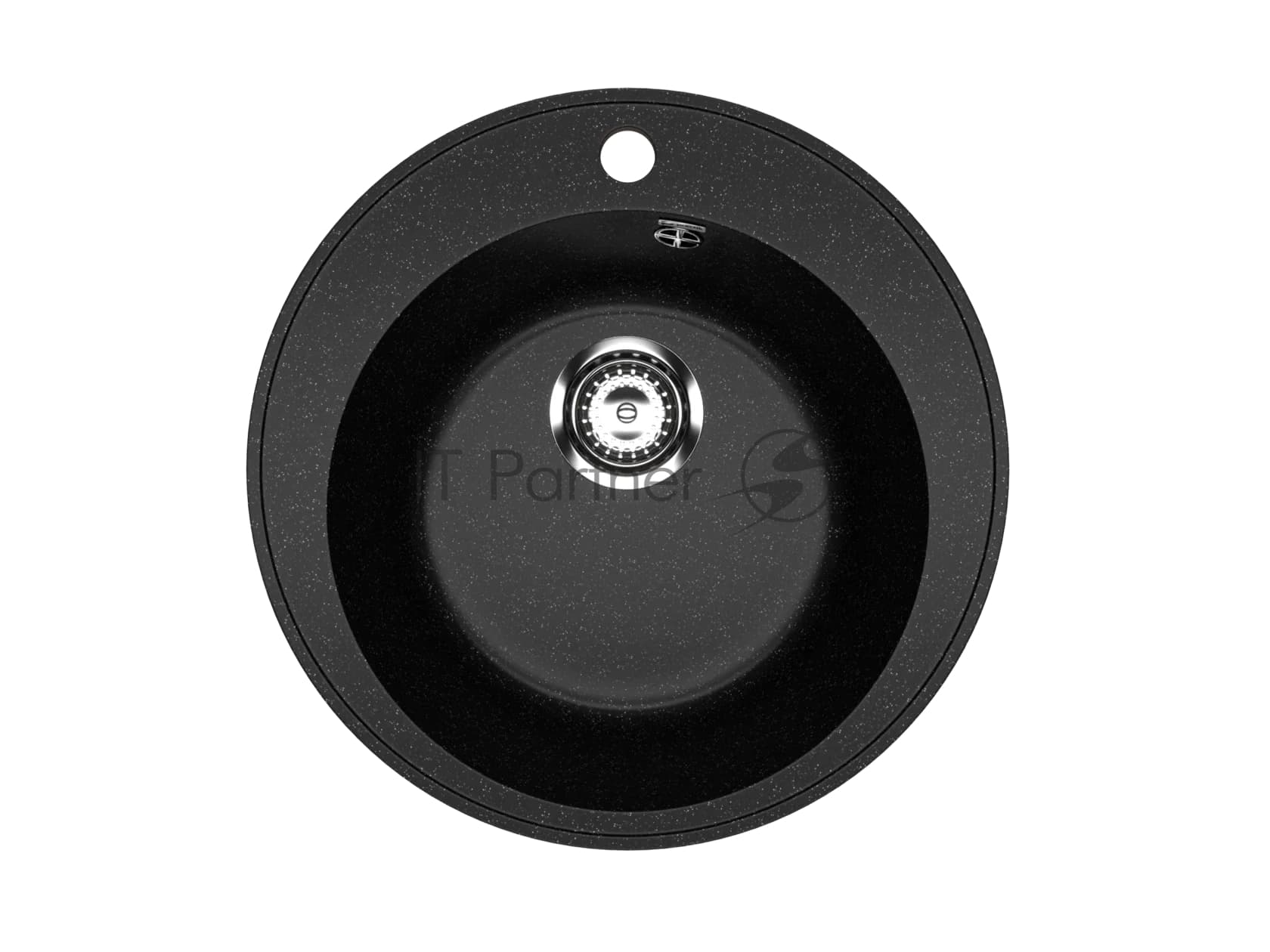 Мойка кухонная PRACTIK PR-M 475-004 черный оникс