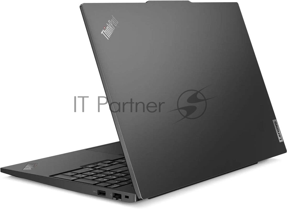 Ноутбук Lenovo ThinkPad E16 G2 Ryzen 7 7735U 16Gb SSD 512Gb AMD Radeon Graphics 680M 16" IPS WUXGA (1920x1200) без ОС black WiFi BT Cam (21M6S1F000)