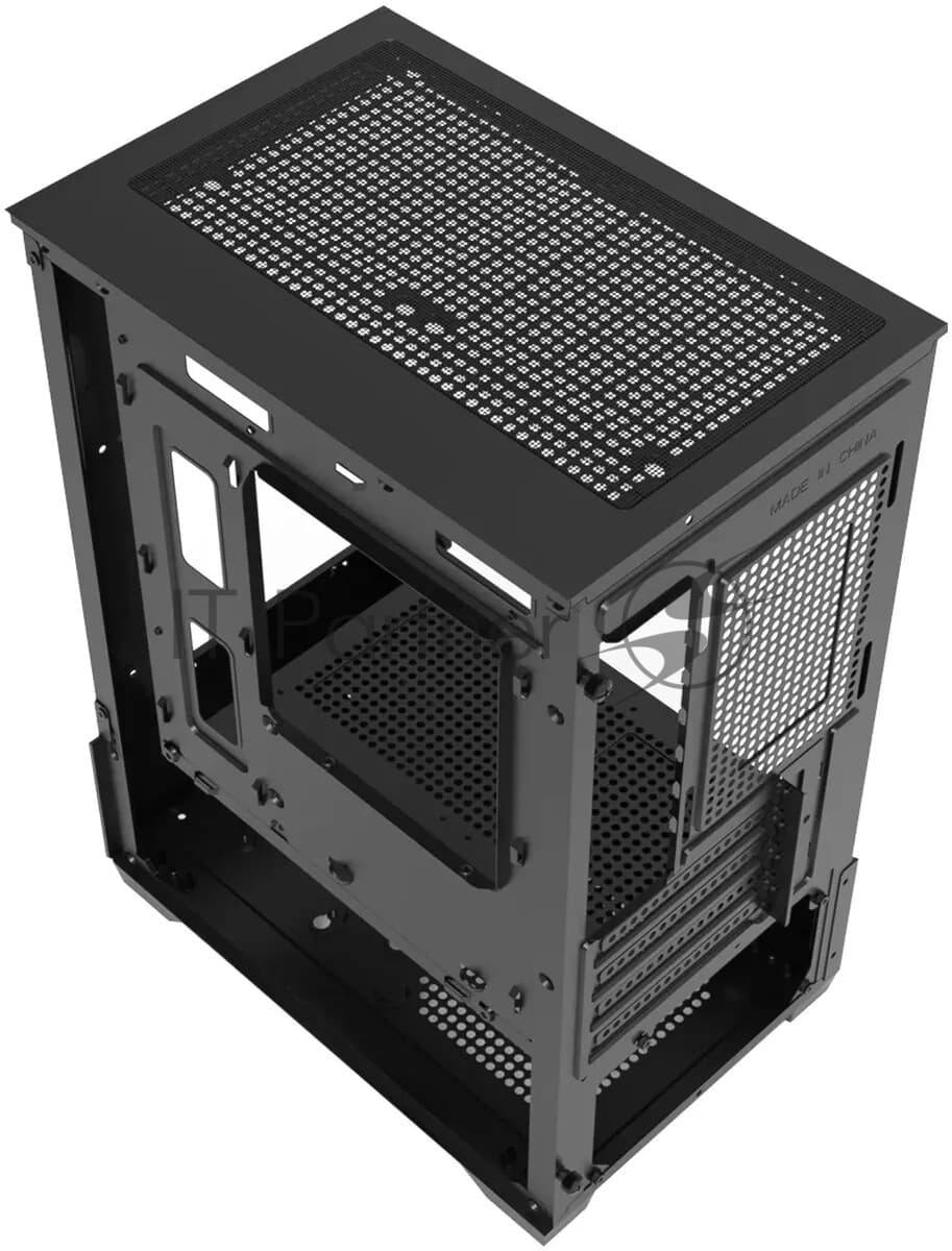 Корпус Bloody CC-125 черный без БП mATX 5x120mm 2xUSB2.0 1xUSB3.0 audio bott PSU