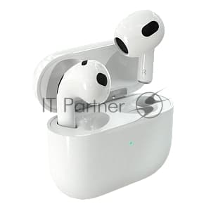 Наушники TWS More Choice БВ11 белый, вкладыши, Bluetooth, сенсорное управление, до 4 ч