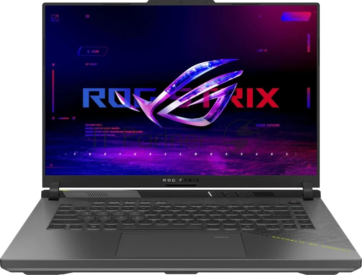 Ноутбук ASUS ROG Strix G16 G614PM-S5097 AMD Ryzen 9 8940HX 2400MHz/16"/2560х1600/32Gb/1024Gb SSD/NVIDIA GeForce RTX 5060 8Gb/Wi-Fi/Bluetooth/Windows 11 Pro (90NR0KW8-M00590_Win 11P) Grey